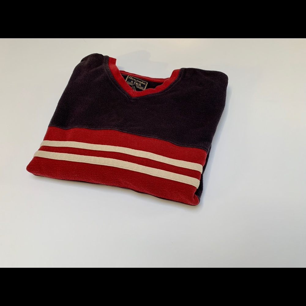Vintage Abercrombie & Fitch Thermal Sweater Men XL
